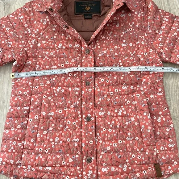 Obermeyer Willa Puffy Shirt Sz L 14/16